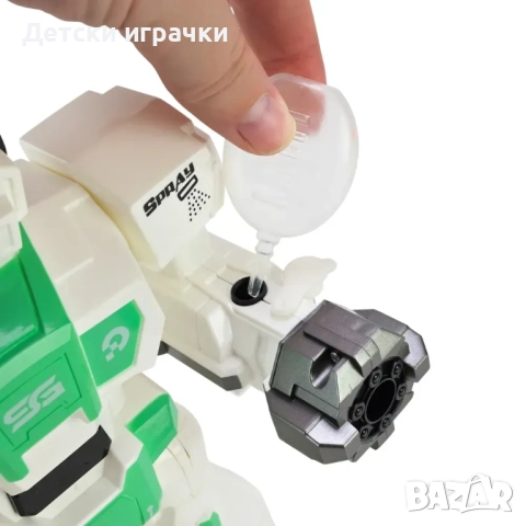 Робот с дистанционно и пара - ходи, стреля, светлина и звук , снимка 6 - Други - 52249593