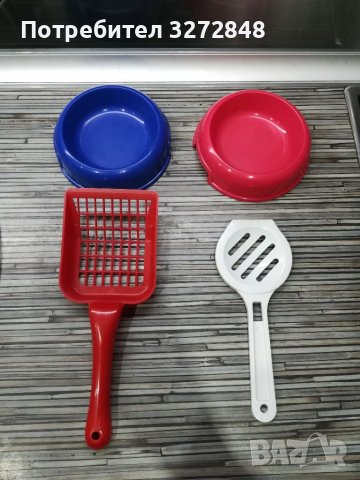 Лот от купи и лопатки за котка/малко куче