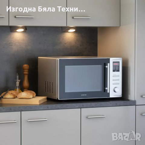 Комбинирана микровълнова фурна Инвентум MN325CS, снимка 3 - Печки, фурни - 32390528