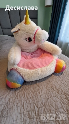 Детски фотьойл еднорог, снимка 2 - Мебели за детската стая - 52510055