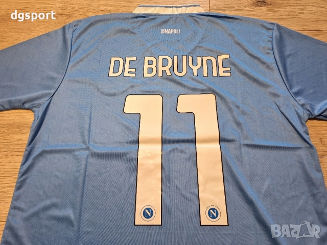 Футболна фланелка на Наполи #Кевин Де Бройне#11#сезон 25/26! , снимка 3 - Футбол - 52061476
