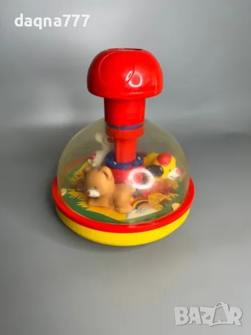 Винтидж въртележка играчка Весел подарък зайче, мече и животно дизайн 1991 Redbox играчка , снимка 7 - Колекции - 50226409