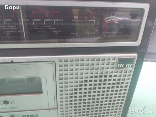SENCOR SW-4320 Радиокасетофон, снимка 3 - Радиокасетофони, транзистори - 33350255