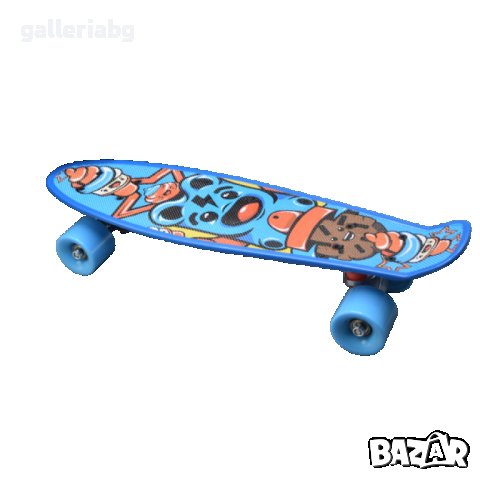 Детски скейтборд с картинка, Пениборд - Penny Board, снимка 1 - Скейтборд, ховърборд, уейвборд - 38089334