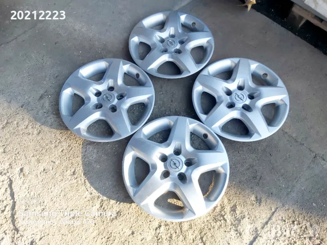 4 броя Оригинални тасове за Оpel Astra,Meriva,Zafira 16, снимка 5 - Аксесоари и консумативи - 49385733