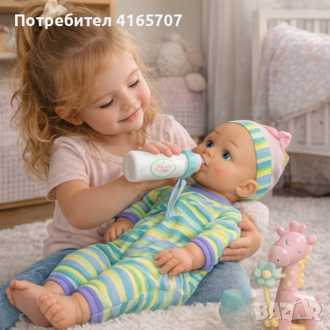Кукла бебе My Sweet Love с 10 звука и аксесоари – идеален подарък за малки грижещи се сърца, снимка 4 - Кукли - 52841196