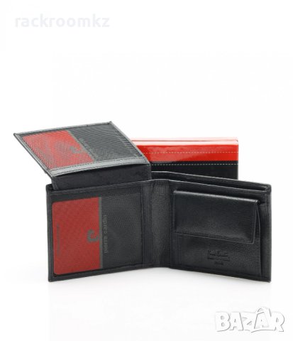 Мъжки портфейл портмоне от естествена кожа Pierre Cardin, снимка 3 - Портфейли, портмонета - 43268184
