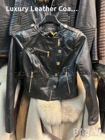 Дамски якета от естествена кожа и естествен косъм, снимка 12 - Якета - 39813774