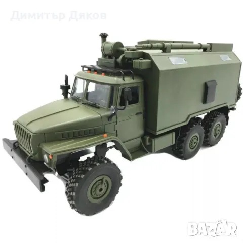 Детска количка тип руски военен камион модел NaughtyDragon с дистанционно TOYCAR8, снимка 2 - Коли, камиони, мотори, писти - 48136957