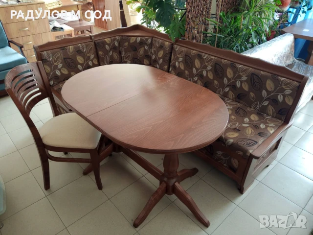 по поръчка, избор дамаска и цвят - Кухненски ъгъл разтегателен масив  , снимка 10 - Дивани и мека мебел - 22345005