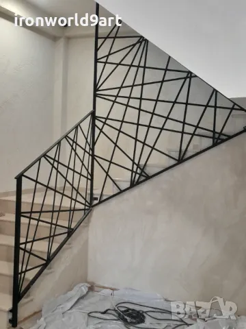 Парапети за стълбища и тераси от ковано желязо, снимка 7 - Други стоки за дома - 49705059