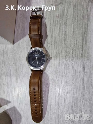 Мъжки часовник Fossil BQ2337 с две допълнителни кожени верижки, снимка 8 - Мъжки - 40856337