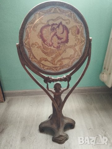 Настолно огледало арт деко, снимка 7 - Други ценни предмети - 43408079