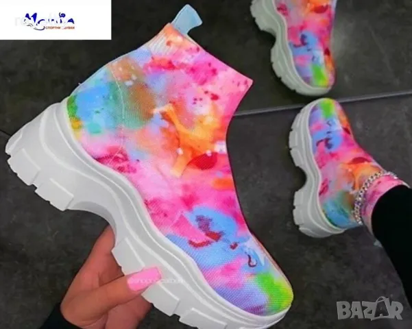 Дамски маратонки тип чорап