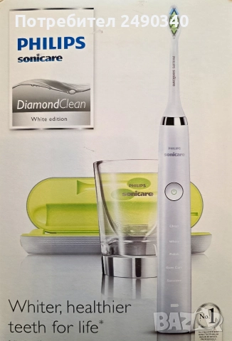 Philips Sonicare HX9340 DiamondClean, комплект с 8бр. накрайници