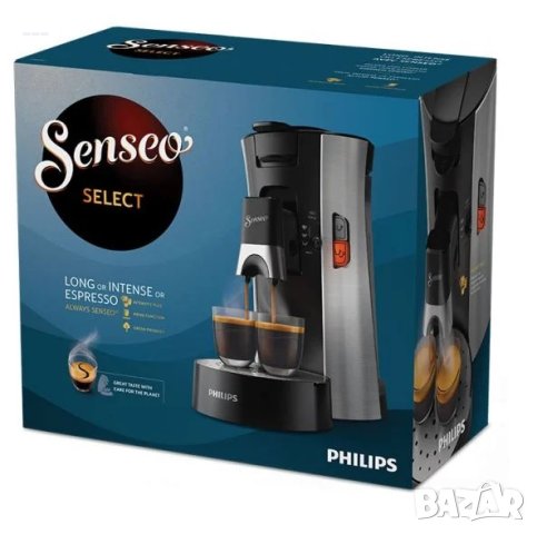 ЧИСТО НОВА, НЕРАЗПЕЧАТАНА кафемашина Philips Senseo SELECT Черна CSA250/11, снимка 2 - Кафемашини - 43868019
