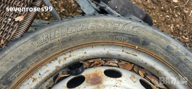 железни джанти с гуми 165 60 14 4броя тата индика, снимка 2 - Гуми и джанти - 48414191