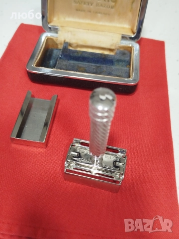 GILLETE SAFETY RAZON MADE IN ENGLAND N:21 1948 Чисто Нова не Употребявана , снимка 11 - Антикварни и старинни предмети - 52670983