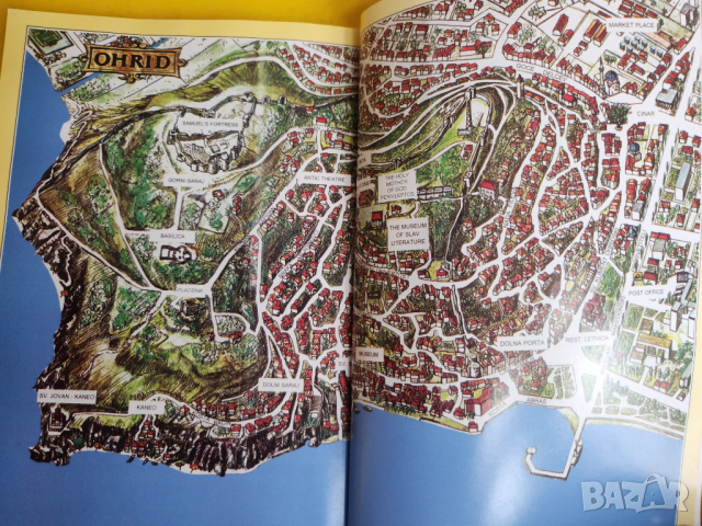 Охрид, Струга, Македония - пътеводител на англ. и македонски език, над 450 цв.фотографии и мн.информ, снимка 8 - Енциклопедии, справочници - 51308535