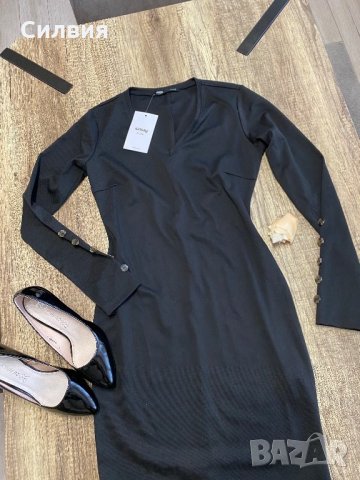 Нова черна рокля, снимка 2 - Рокли - 28319705