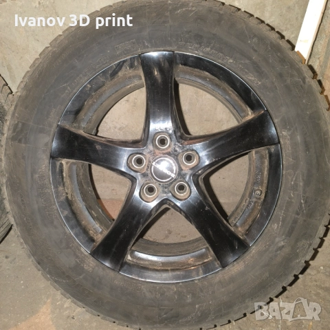 17" 5x114.3 Джанти Borbet с гуми nexen