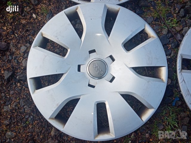4броя оригинални тасове 16 цола за Ауди/Audi, снимка 2 - Аксесоари и консумативи - 38966268