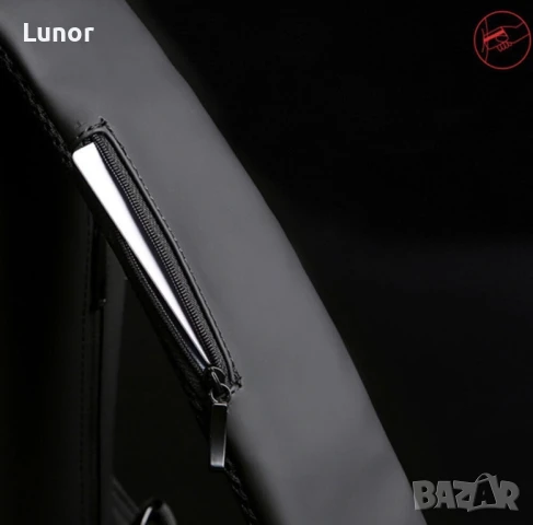 Водоустойчива чанта с USB зареждане и защита против кражба, снимка 10 - Чанти - 51354040