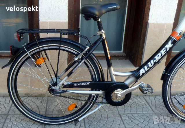 ПРОФАЙТ Алу рекс ! 26 цола капли ! Алуминиев- елегантен !  Германия !, снимка 11 - Велосипеди - 52219186