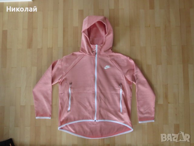 Nike Tech Fleece Cape Women's Pink Hoodie Full Zip