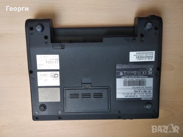 Лаптоп TOSHIBA NB100, снимка 8 - Лаптопи за работа - 43285529