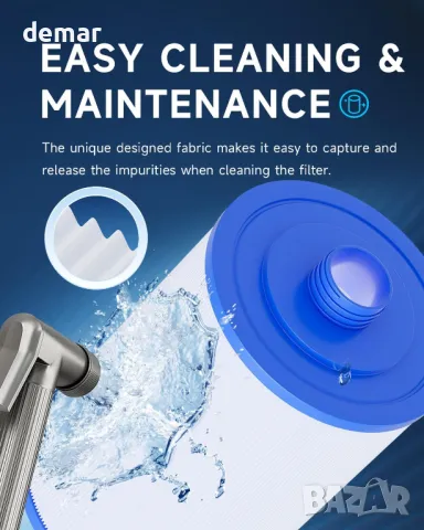 AQUALTRA СПА филтър, съвместим с PWW50P3, 6CH-940, FC-0359,Waterways 817-0050, 378902, 25252, 2 броя, снимка 8 - Други стоки за дома - 50021161