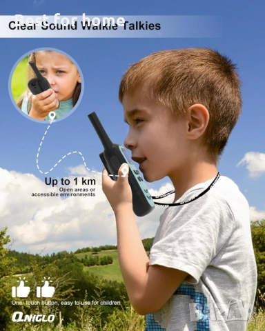 QNIGLO детски уоки-токи, снимка 3 - Други - 52194492