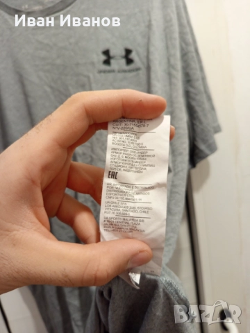 Оригинална тениска Under Armour, снимка 6 - Тениски - 51700873