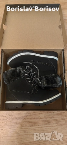 чисто нови дамски боти размер 37-38, снимка 2 - Дамски боти - 52996450