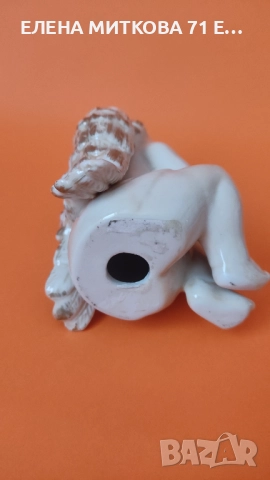 Две прекрасни порцеланови фигурки - херувимчета-доста масивни, снимка 9 - Статуетки - 52818530