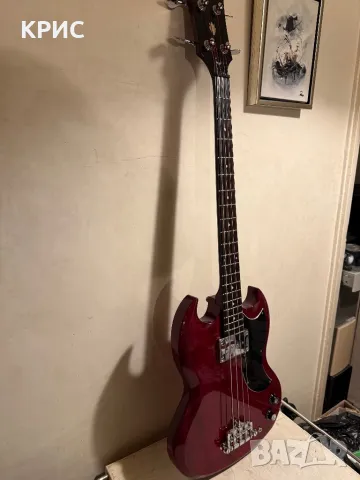 Epiphone EB-0 SG BASS Cherry, снимка 6 - Китари - 48511897