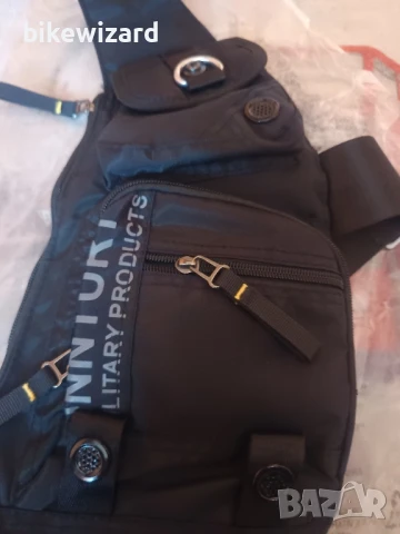 Мъжка чанта черна НОВА, снимка 3 - Чанти - 50926522