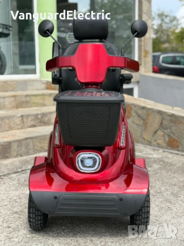 Електрическа четириколка F3 2000W (инвалидна) - Червена, снимка 5 - Инвалидни скутери - 51271958