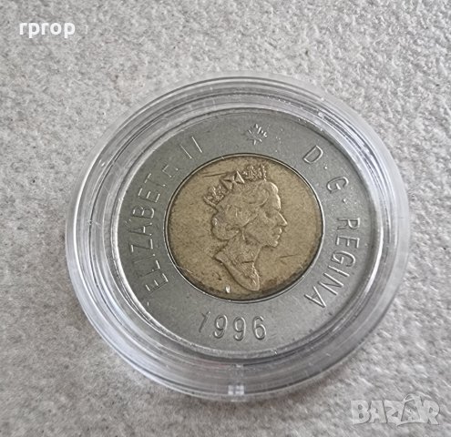 Монета.  Канада . 2 долара. 1996 г. , снимка 5 - Нумизматика и бонистика - 37197552