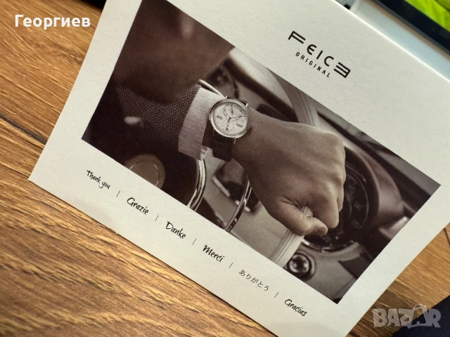Мъжки часовник FEICE ORIGINAL MIDNIGHT RESERVE - FM202, снимка 6 - Мъжки - 50619029