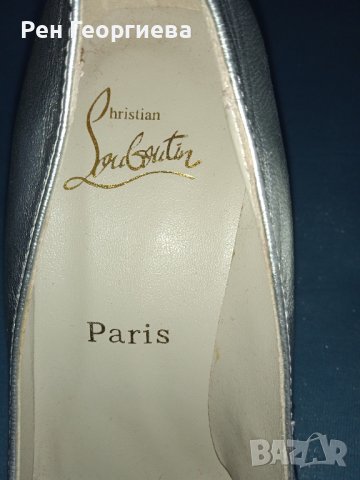 Продавам оригинални дамски обувки Christian Louboutin, снимка 3 - Дамски обувки на ток - 43814601