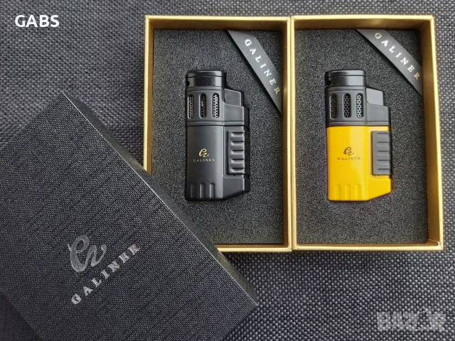 Луксозна запалка за пури GALINER два цвята, снимка 2 - Запалки - 49694008