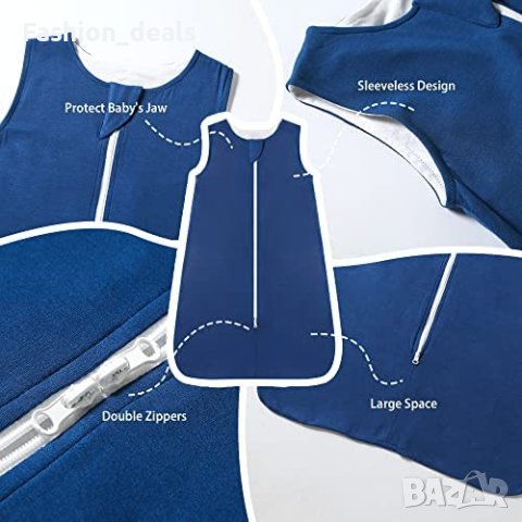 Нов Бебешки спален чувал Пролет и лято без ръкави за 18-24 месеца бебе дете, снимка 4 - Спално бельо и завивки - 40706513