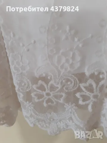 Нова немска официална бяла рокля р.86,92,116,122,128, снимка 3 - Детски рокли и поли - 49860312