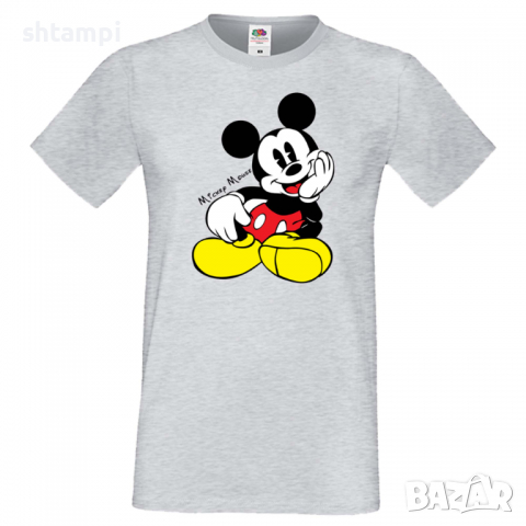 Мъжка тениска Mickey Mouse 1 Подарък,Изненада,Рожден ден, снимка 5 - Тениски - 36576212