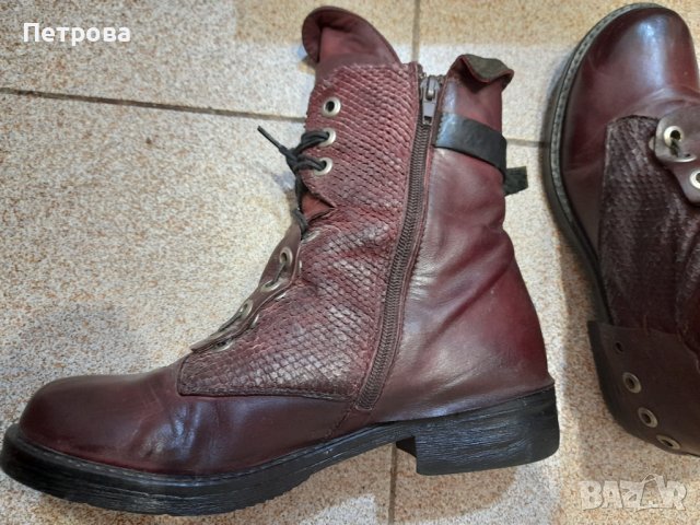 Индиго боти , снимка 2 - Дамски боти - 39966120