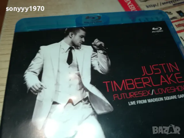 JUSTIN TIMBERLAKE BLU-RAY DISC+DVD DISC 1703251854, снимка 7 - DVD филми - 49532832