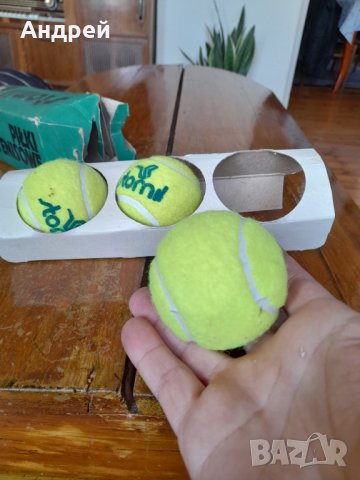 Стари топки за тенис на корт Stomil, снимка 4 - Други ценни предмети - 40240569