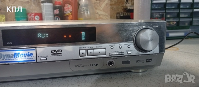 ДВД с усилвател Panasonic , снимка 3 - Ресийвъри, усилватели, смесителни пултове - 51652602