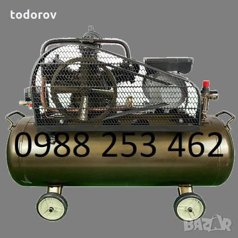 Компресор за въздух 100L italy 4НР / 3,0 кв -480 л/м 8 bara, снимка 3 - Компресори - 24721778